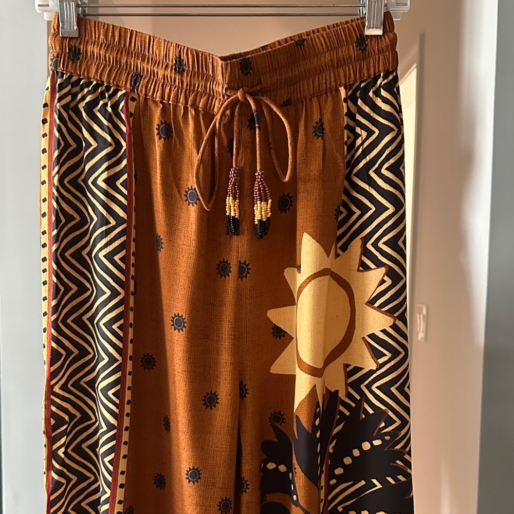 FARM Rio Multicolor Patterned Track Pants - Picture 3 of 5